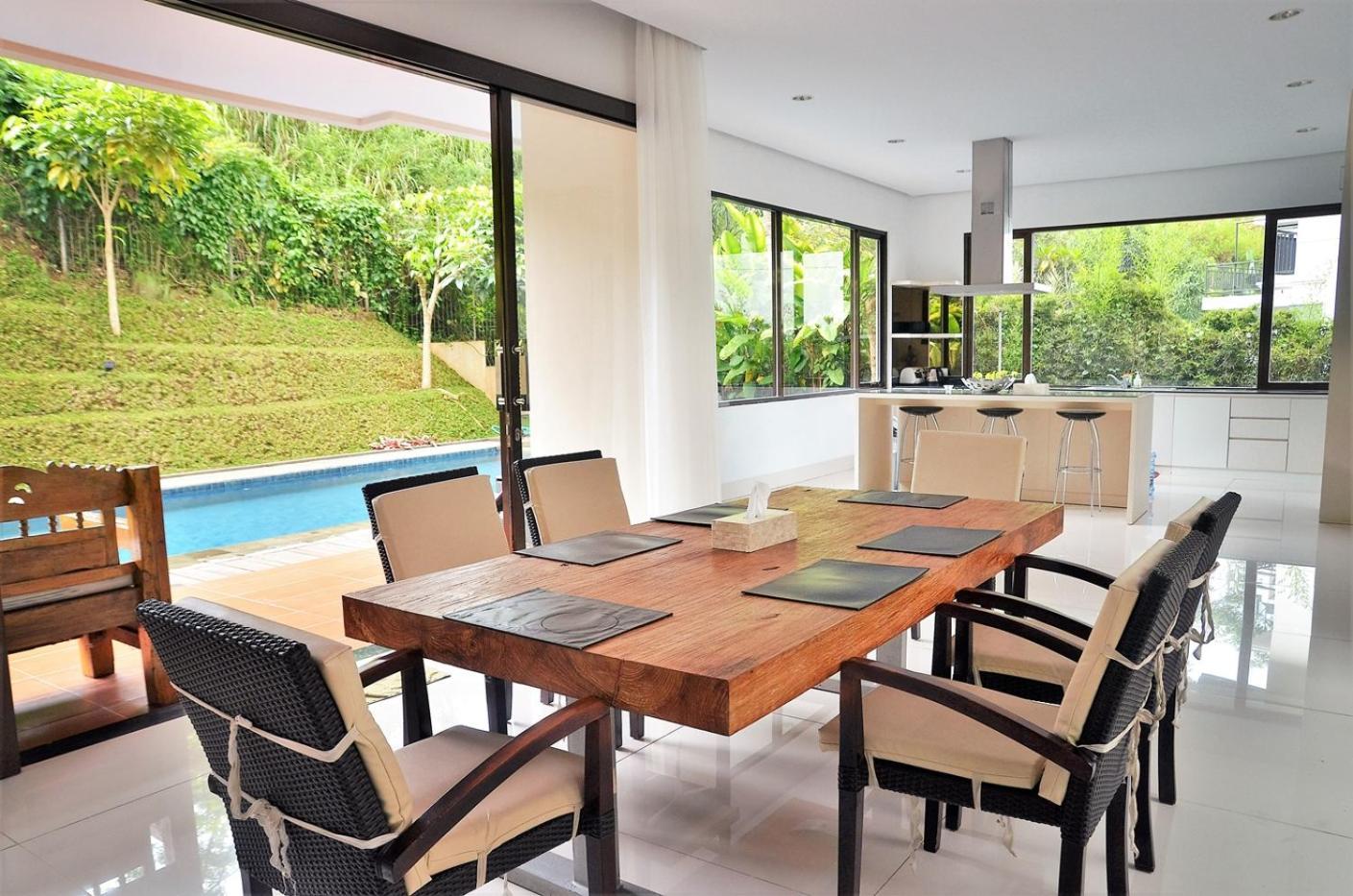 Oyama City View Villa 4 Bedrooms With A Private Swimming Pool 万隆 外观 照片