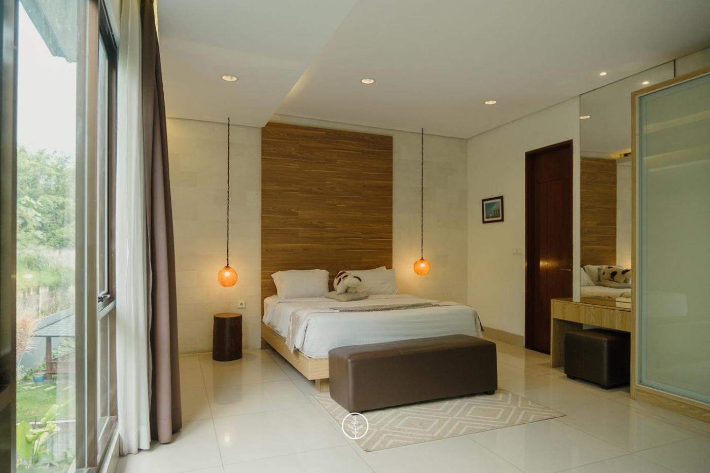 Oyama City View Villa 4 Bedrooms With A Private Swimming Pool 万隆 外观 照片