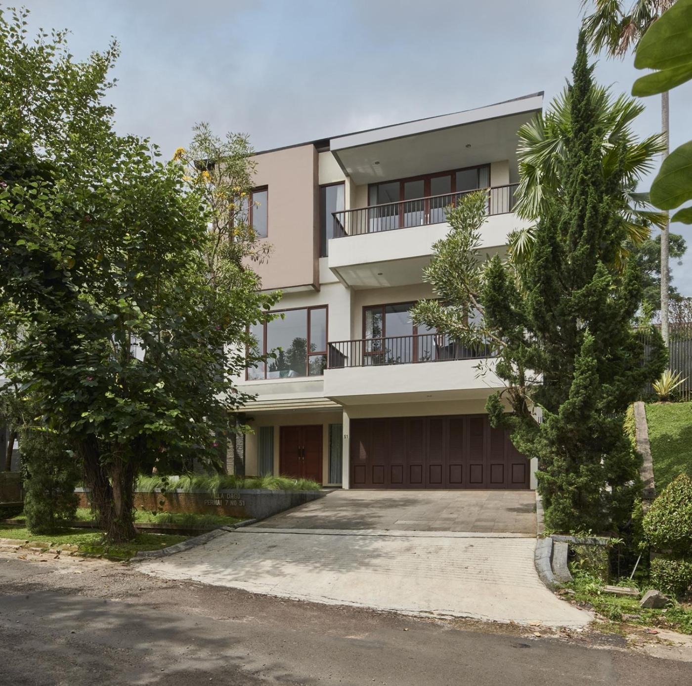 Oyama City View Villa 4 Bedrooms With A Private Swimming Pool 万隆 外观 照片