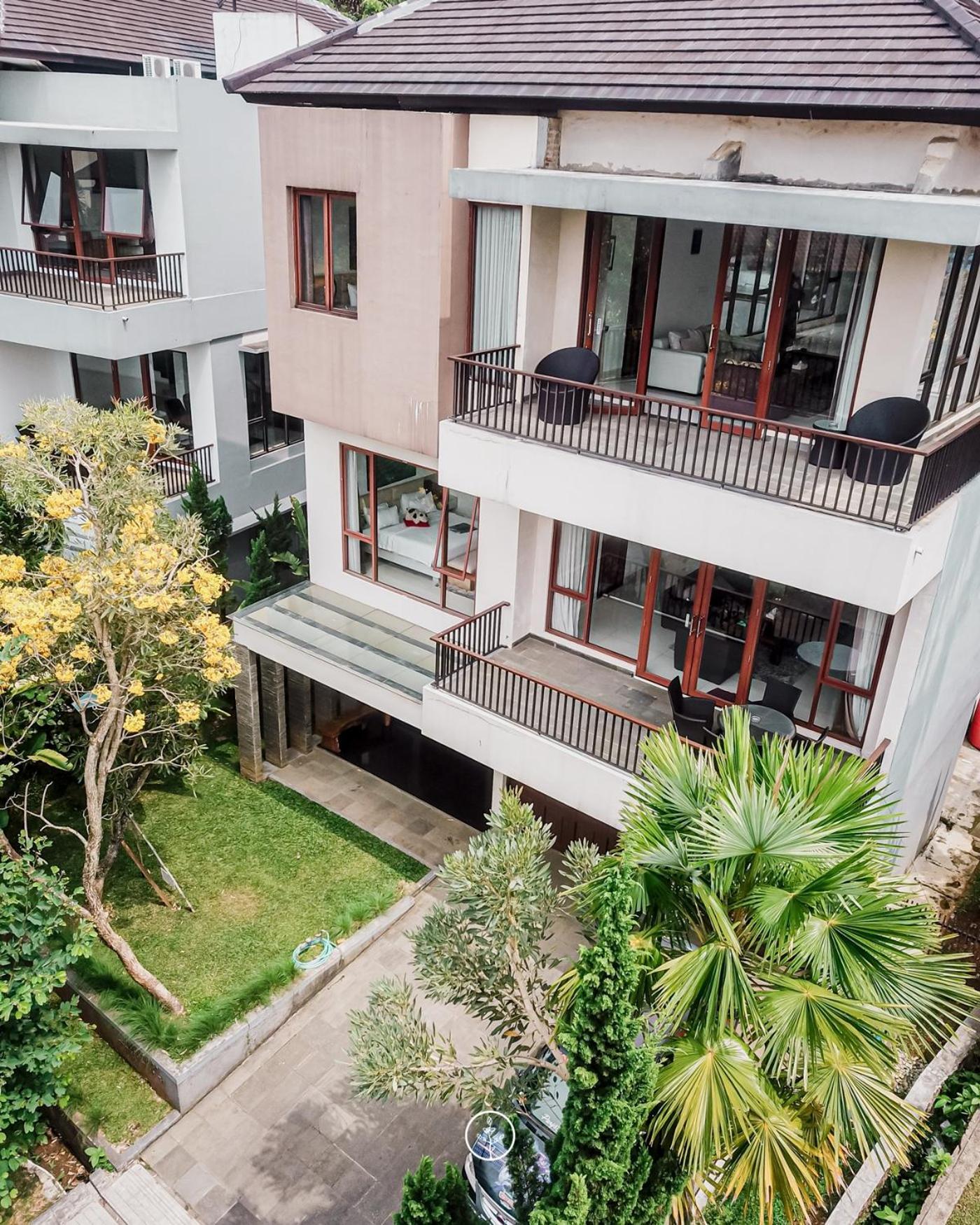 Oyama City View Villa 4 Bedrooms With A Private Swimming Pool 万隆 外观 照片