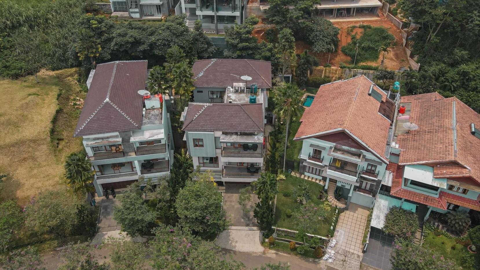 Oyama City View Villa 4 Bedrooms With A Private Swimming Pool 万隆 外观 照片